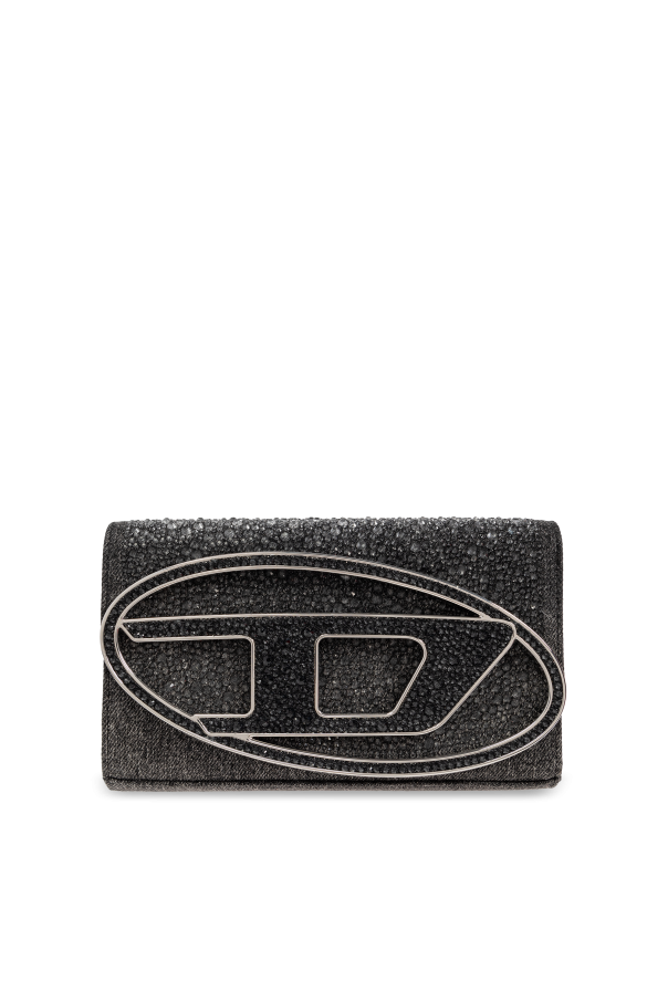 ディーゼル Diesel 1DR Wallet Strap Belt Black Wallet on the '1DR' belt Diesel - Vitkac Canada